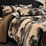 Yalu Комплект постельного белья, 4 предмета, 200 см - фото 7