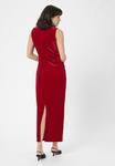 Платье Kaffe KAKELLY LONG DRESS, Haute Red/Red - фото 2