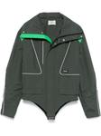 Coperni куртка-боди, зеленый - фото