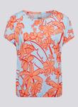 Топ Rabe, Light blue/Orange - фото 4