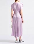 Платье миди Victoria Beckham, сиреневый - фото 4