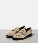 Кожаные мокасины Марси Chloé, Misty Beige - фото 5