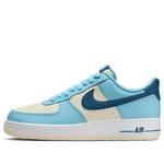 Кроссовки air force 1 низкие Nike, синий - фото