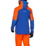 Куртки Eiger мужские MAMMUT, синий/оранжевый - фото 7