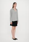 Блуза CLOSED ASYMMETRIC SHIRT, Light Grey - фото 4