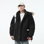 COMOWA Пуховик Unisex, Black[Detachable Hooded] - фото 9