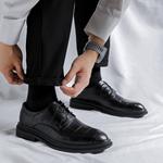 Туфли мужские низкие черный Luomaike - фото 4