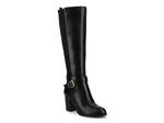 Ботинки Journee Avalonn Riding Boot, Black Synthetic - фото