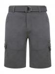 Threadbare Карго-шорты Regular 'Propane' в темно-сером цвете - фото