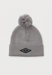 Шапка Umbro BOBBLE BEANIE UNISEX, Ultimate Gray/Black/Grey - фото