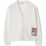 Burberry Свитер FW24 Ivory White детский - фото 3