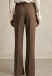 Брюки Reiss GABI FLARED, Mink Neutral/Brown - фото 3