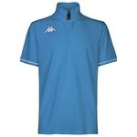 Поло с коротким рукавом Kappa Barli, синий - фото