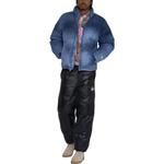 Пуховик унисекс Stussy, Синий - фото 4