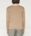 Шелковый свитер Regular fit Mm, коричневый - фото 4