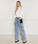 Толстовка HUGO Deflorine Regular Fit, экрю - фото 2