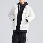 Пуховик унисекс перо белый Lining, цвет Feather White - фото 3