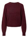 Джемпер YAS YASJOHI PULLOVER , Port Royale/Bordeaux - фото 4