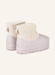 Сапоги UGG Classic PUmped, белый / лиловый - фото 2