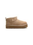 UGG Kids угги Classic Ultra Mini Platform Sand, серый - фото 2
