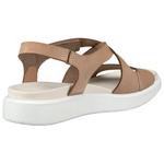 Сандалии Flowt One Strap Ecco, коричневый - фото 4