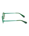 Стильные солнцезащитные очки Polaroid, зеленый - фото 3