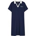 Женское платье с коротким рукавом Skechers, синий - фото