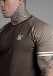 Футболка SikSilk, Brown - фото 3