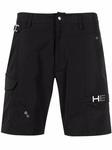 HELIOT EMIL шорты карго с логотипом, черный - фото