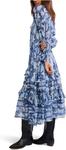 Платье Free People Garden Wonders Maxi, цвет Blue Combo - фото 2