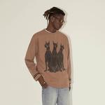 Футболка Unisex Doberman Series EMPTY REFERENCE, цвет кофе - фото 11