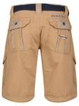 Тканевые шорты Geographical Norway, бежевый - фото 2
