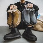 Зимние ботинки мужские Weishibangwei, хаки - фото 13