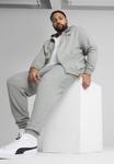 Толстовка Puma ESS LOGO FULL HOODIE, Medium Gray Heather/Grey - фото 4