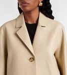 Кожаная куртка Toteme, Peanut - фото 4