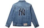 Джинсовая куртка унисекс синий Mlb - фото