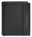 Кошелек bugatti "NOME", натуральная кожа, черный - фото