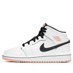 Кроссовки 1 средние Air Jordan, белый - фото