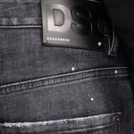 Джинсы с логотипом DSQUARED 2, черный - фото 7