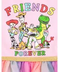 Платье девочки из плиссированной тюли Toy Story, розовый - фото 2