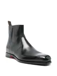 Кожаные ботинки Santoni, черный - фото 2