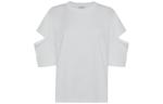 Футболка женская Alexander McQueen, Optical White Color - фото 3