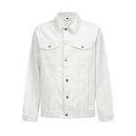 Джинсовая куртка унисекс YearnObtainRainbow, черный (кожаная бирка расположена внизу справа) - фото 5