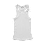 Топ Jean Paul Gaultier Piercing Tank Top, White - фото