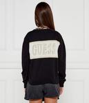 Кардиган детский Guess на пуговицах с логотипом бренда, черный - фото 3