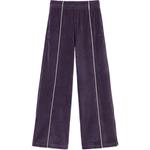 Брюки с вышитым логотипом LACOSTE, фиолетовый - фото