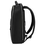 Samsonite Полиэстеровый рюкзак мужской черный - фото 4