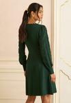 Платье Love & Roses Jumper dress, Forest Green/Green - фото 3