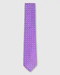 Мужской шелковый галстук Miguel Bellido, фиолетовый - фото