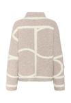 Джемпер Soaked in Luxury SLSOREA MONO PULLOVER, Dune Monogram/Beige - фото 6